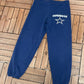 Dallas Cowboys Graphic Sweat Pants | Size Small | Vintage 1990s NFL Football Blue Sweat Pants |