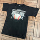 Chicago White Sox Graphic Tee | Size Large | Vintage 1990s MLB Baseball Black T-Shirt |