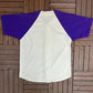 Washington Huskies Stitched Graphic Jersey | Size Large | Vintage 1990s College Sports White Jersey |