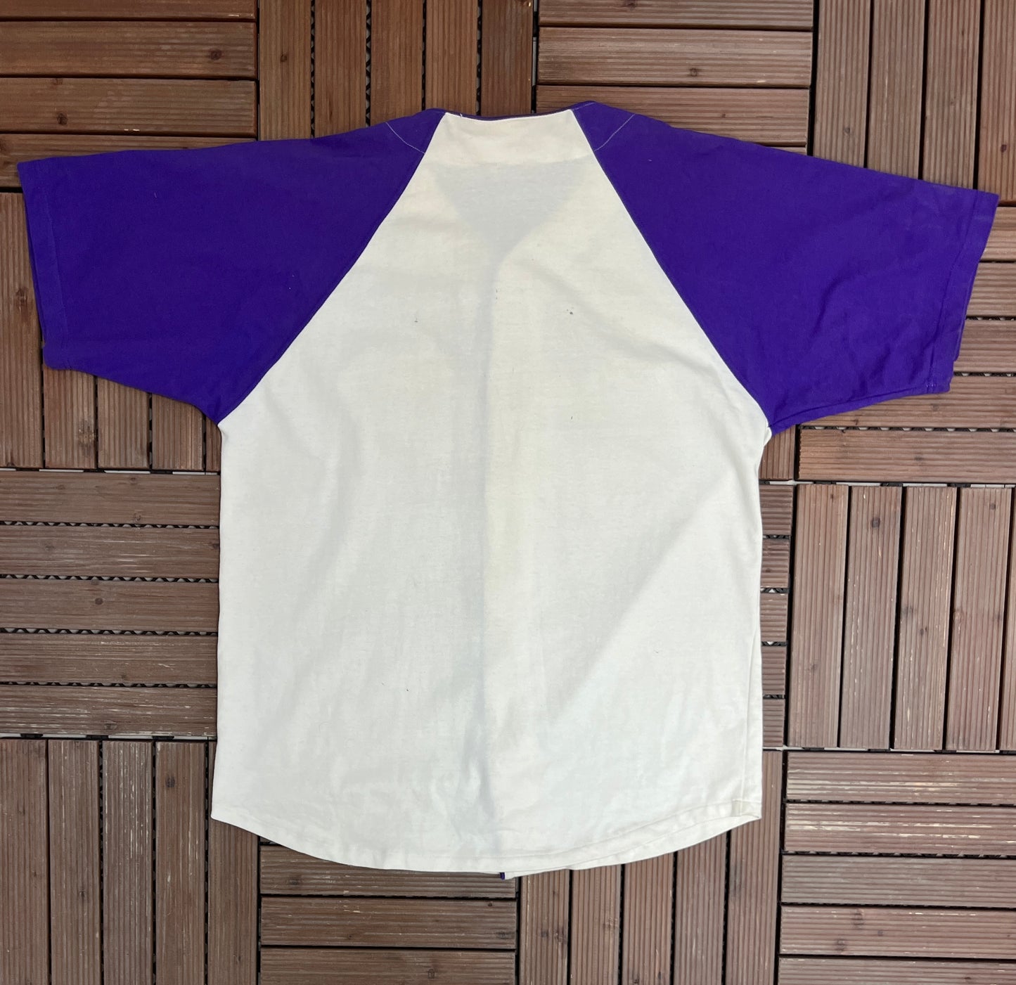 Washington Huskies Stitched Graphic Jersey | Size Large | Vintage 1990s College Sports White Jersey |