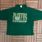 Green Bay Packers Graphic Crewneck | One Size Fits Most | Vintage 1990s NFL Football Green Sweater |