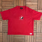 Team Canada Hockey Graphic Tee | Size XX-Large | Vintage 2000s Hockey Promotional Red T-Shirt | Made in Canada | Free Shipping to USA |