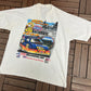 18th Annual NHRA Nationals 1999 Graphic Tee | Size X-Large | Vintage 1990s NHRA Racing White T-Shirt |