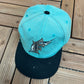 Florida Marlins Embroidered Graphic Hat | Snap Back | Vintage 1990s American Needle MLB Baseball Blue Cap |