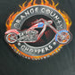 Orange County Choppers Graphic Tee | Size Large | Vintage 2000s Retro Motorcycle Racing Black Biker T-Shirt | Free Shipping to USA|