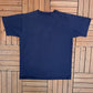 Minnesota Twins Baseball Graphic Tee | Size X-Large | Vintage 1990s MLB Baseball Blue T-Shirt |