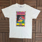 Brittania Soccer Camps Reebok Soccer Graphic Tee | Size Large | Vintage 1990s Branded Soccer Football White T-Shirt | Free Shipping to USA |