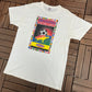 Brittania Soccer Camps Reebok Soccer Graphic Tee | Size Large | Vintage 1990s Branded Soccer Football White T-Shirt | Free Shipping to USA |