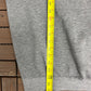 Pittsburgh Steelers Stitched Graphic Crewneck | Size Large | Vintage 1990s NFL Football Grey Sweater |