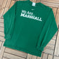 Marshall Thundering Herd Nike Graphic Tee | Size Small | Vintage 2000s College Sports Green T-Shirt | Free Shipping to USA |