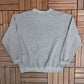 Pittsburgh Steelers Stitched Graphic Crewneck | Size Large | Vintage 1990s NFL Football Grey Sweater |