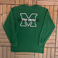 Marshall Thundering Herd Nike Graphic Tee | Size Small | Vintage 2000s College Sports Green T-Shirt | Free Shipping to USA |