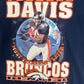 Denver Broncos Terrell Davis MVP Graphic Tee | Size Medium | Vintage 1990s NFL Football T-Shirt |