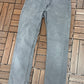 Levi Strauss & Co 511 Grey Denim Jeans | Size 30 x 32 | Vintage 2000s Levi's Grey Denim |