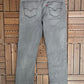 Levi Strauss & Co 511 Grey Denim Jeans | Size 30 x 32 | Vintage 2000s Levi's Grey Denim |