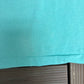 Caution Wide Mood Swings Graphic Tee | Size X-Large | Vintage 1980s Cartoon Cute Teal T-Shirt |