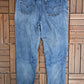 Levi Strauss & Co 512 Slim Fit Blue Denim Jeans | Size 34 | Vintage 1990s Levi's Blue Jeans |