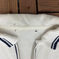 Columbus Blue Jackets Stitched Graphic Tee | Size X-Large | Vintage 2000s NHL Hockey White T-Shirt |