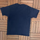 Mickey Mouse American Flag Graphic Tee | Size X-Large | Vintage 2000s Disney Cartoon Promotional Blue T-Shirt | Free Shipping to USA |