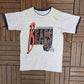 Chicago Bears Graphic Tee | Size Large | Vintage 1990s NFL Football Grey T-Shirt |
