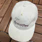 Mount Allison University Embroidered Graphic Hat | Metal Clasp | Vintage 2000s College Sports White Cap | Free Shipping to USA |
