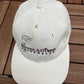 Mount Allison University Embroidered Graphic Hat | Metal Clasp | Vintage 2000s College Sports White Cap | Free Shipping to USA |