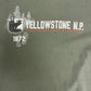 Yellowstone National Park Graphic Tee | Size Medium | Vintage 1990s Tourist Promotional Green T-Shirt | Made in USA | Free Shipping to USA |