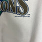 Minnesota Twins American League Champions Graphic Crewneck | Size Large | Vintage 1990s MLB Baseball White Sweater |