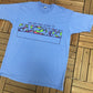 Blue Skies Music Festival 1995 Graphic Tee | Size XX-Large | Vintage 1990s Promotional Single Stitch Blue T-Shirt | Free Shipping to USA |