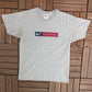 Nike Volleyball Graphic Tee | Size Small | Vintage 2000s Silver Tag Nike Branded Promotional Grey T-Shirt | Free Shipping to USA |