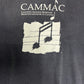 Canadian Amateur Musicians Graphic Tee | Size X-Large | Vintage 1990s Single Stitch Black T-Shirt | Made in Canada | Free Shipping to USA |