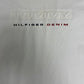 Tommy Hilfiger Denim Graphic Tee | Size XX-Large | Vintage 2000s Branded White T-Shirt | Made in Mexico | Free Shipping to USA |