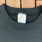 Panthers Embroidered Graphic Crewneck | Size Large | Vintage 1990s High School Football Black Sweater |