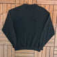 Panthers Embroidered Graphic Crewneck | Size Large | Vintage 1990s High School Football Black Sweater |