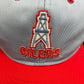 Houston Oilers Embroidered Graphic Hat | One Size With A Snap Back | Vintage 1990s NFL Football Light Blue Cap |