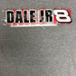 Dale Earnhardt Jr NASCAR Racing Graphic Tee | Size XX-Large | Vintage 2000s Promotional Racing Grey T-Shirt | Free Shipping to USA |