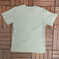 Barbados Sunset Graphic Tee | Size Large | Vintage 1990s Single Stitch Tourist Green T-Shirt |
