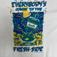 Salem Cigarettes Everybody's Comin' To The Fresh Side Graphic Tee | Size X-Large | Vintage 1990s Single Stitch White T-Shirt |