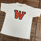 Tigers High School Graphic Tee | Size X-Large | Vintage 1990s High School Football White T-Shirt | Made in Canada | Free Shipping to USA |