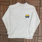 Notre Dame Fighting Irish Graphic Tee | Size Large | Vintage 1990 College Grey Long Sleeve T-Shirt | |