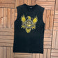 Harley Davidson Reading, Pennsylvania Graphic Tee | Size Large | Vintage 2000s Biker Motorcycle Black T-Shirt |