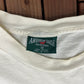 Volleyball Above The Net Graphic Tee | Size X-Large | Vintage 1990s Promotional Sports White T-Shirt |