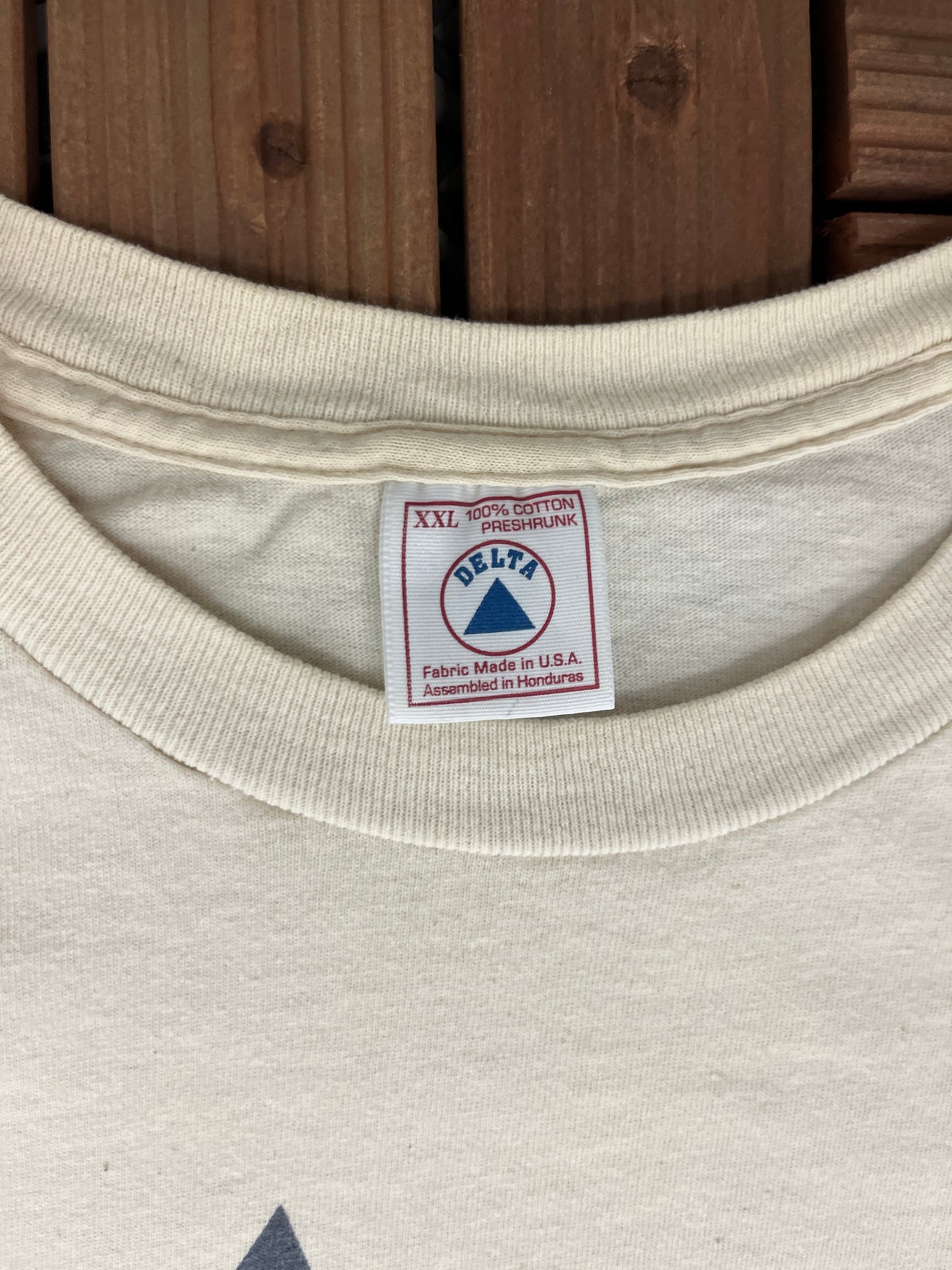 Taz American Flag Graphic Tee | Size XX-Large | Vintage 1990s Looney Tunes Cartoon Disney Character White T-Shirt |