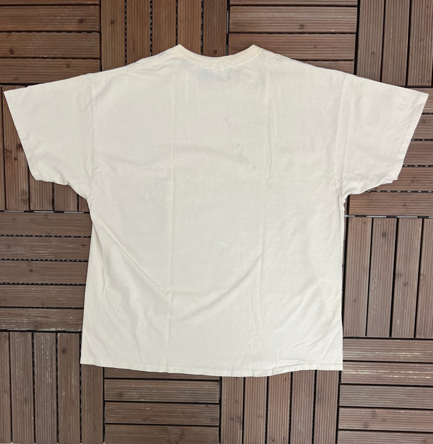 Taz American Flag Graphic Tee | Size XX-Large | Vintage 1990s Looney Tunes Cartoon Disney Character White T-Shirt |