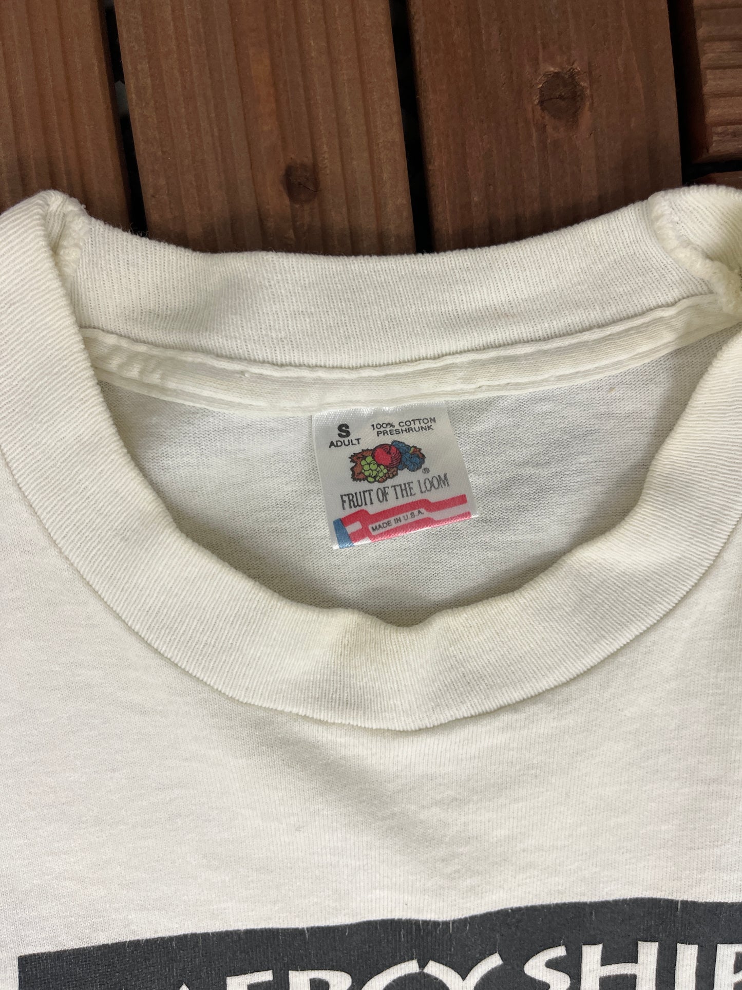 Mercy Ships American Homecoming Tour Graphic Tee | Size Small | Vintage 1990s Made in USA Ministry of Youth White T-Shirt |