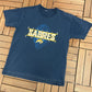 Buffalo Sabres Hockey Graphic Tee | Size Large | Vintage 2000s NHL Hockey Blue T-Shirt |