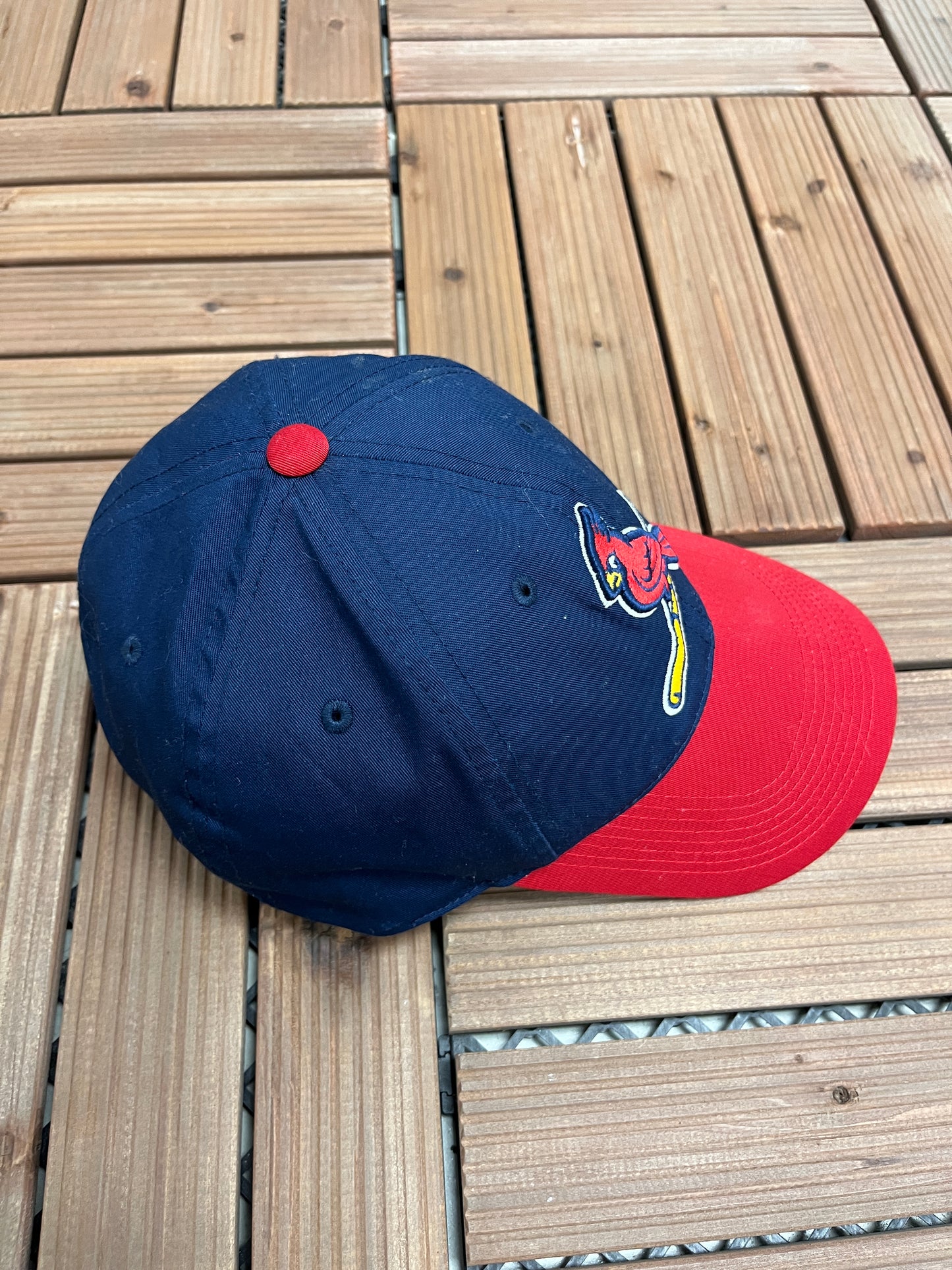 St. Louis Cardinals Embroidered Graphic Hat | Snap Back | Vintage 2000s MLB Baseball Blue Cap |