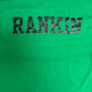The Rankin Family Music Band Graphic Tee | Size Large | Vintage 1990s Single Stitch Green T-Shirt |