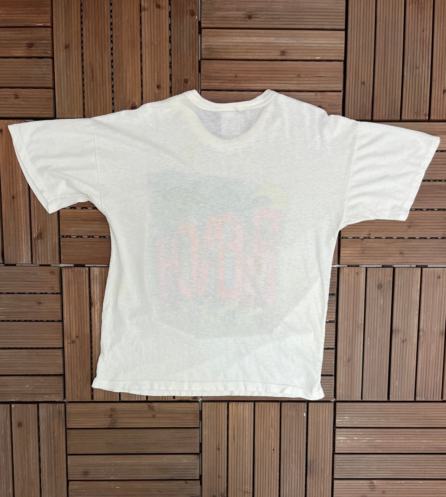 Cayman Islands Beach Graphic Tee | Size Large | Vintage 1990s Single Stitch White T-Shirt | Tourist Graphic | Free Shipping to USA |