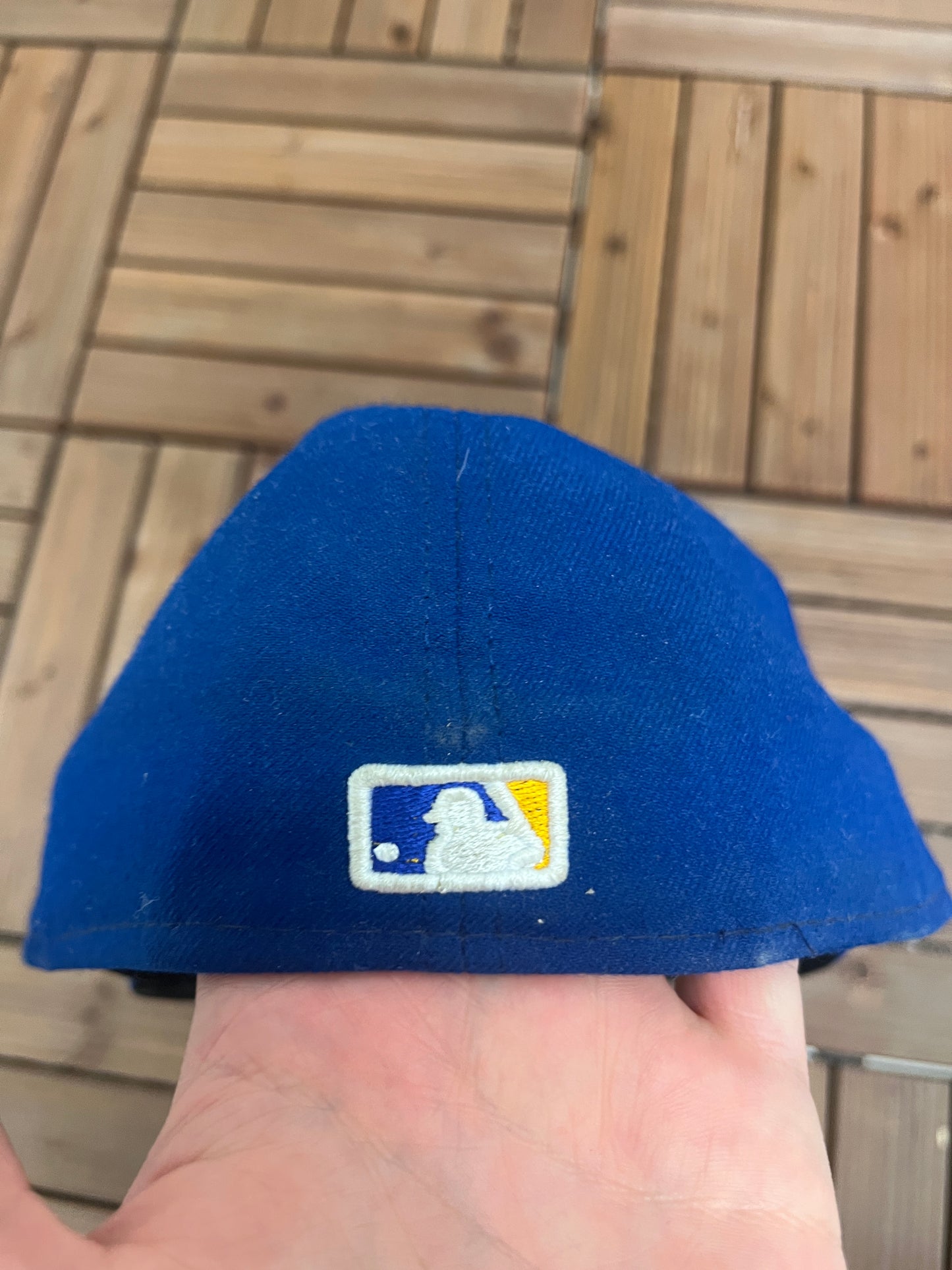 Milwaukee Brewers Embroidered Graphic Hat | Size 7 1/2 | Vintage 2000s MLB Baseball Blue Cap | Free Shipping to USA |